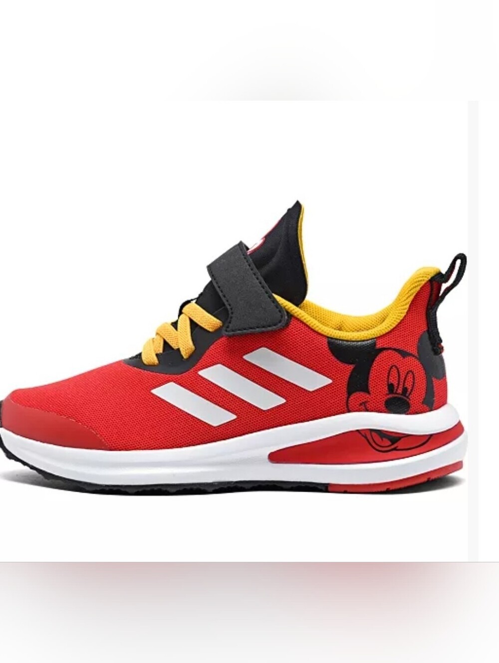 ADIDAS NEW Little Boys Disney Mickey Mouse Fortarun Stay-Put Running Sneakers